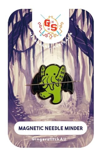Cutethulu Needle Minder for Cross Stitch & Embroidery