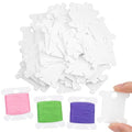 100 Pcs Embroidery Floss Bobbins Plastic Embroidery Floss Organizer - color: White*100
