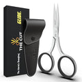 The Cut Factory® Precision Facial Hair Scissor Premium Stainless Steel Grooming Tool for Eyebrows, Mustache & Beard One Tool, All Power – No Fillers, (1x scissors only)