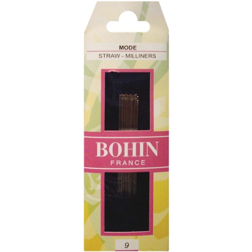 Bohin Milliners Hand Needles, Size 9, 15 Per Package - size: Size 9