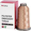 BAI Polyester Embroidery Machine Thread 5000 Yards Champagne Beige+862 - color: Champagne Beige+862