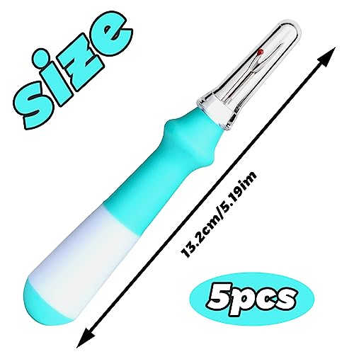 Seam Ripper, 5 PCS Green Seam Rippers for Sewing, Stitch Remover Tool - color: Green