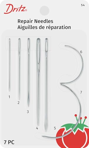 Dritz Repair Hand Needles, Assorted Styles & Sizes (7-Count) - size: Assorted Styles & Sizes