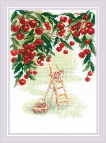 RIOLIS Counted Cross Stitch kit 2205 Cherry Garden