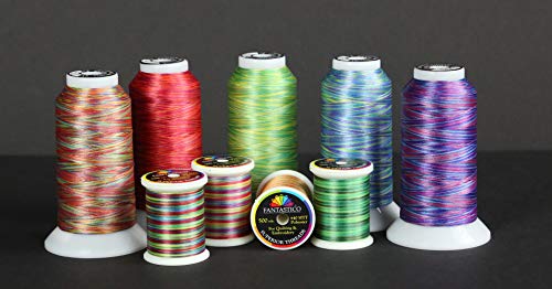 Superior Threads Fantastico 2-Ply 40-Weight High Strength Polyester Embroidery Quilting Sewing Thread - 2,000 Yard Cone (#5029 Wishing Well) - color: Wishing Well