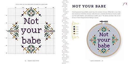 Feminist Cross-Stitch: 40 Bold & Fierce Patterns