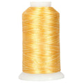 ThreadArt Polyester Machine Embroidery Thread, 1000M 40wt, Sunray - color: Sunray