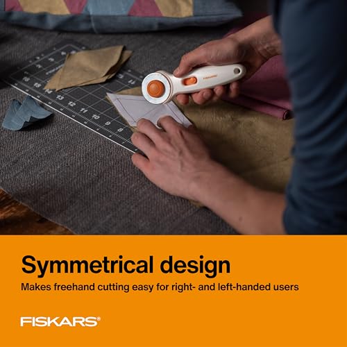 Fiskars 45mm Stick Rotary Cutter for Fabric, Arts and Crafts & Sewing - color: Premium Stick