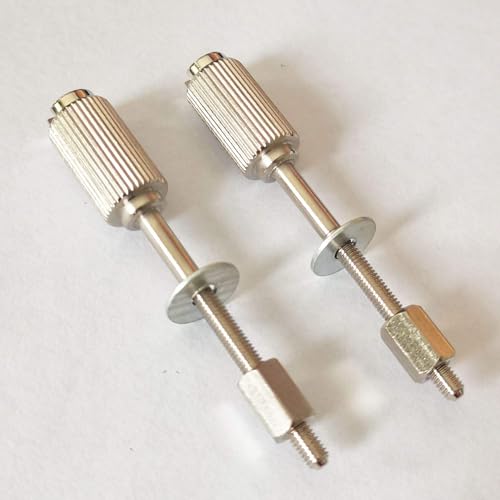 HONEYSEW 2pcs Embroidery Hoop Metal Long Adjusting Screws Compatible with Many Brother BabyLock Hoops XE4590001 - color: 2pcs Embroidery Hoop Screws