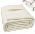 Natural Cotton Batting for Quilting Sewing Crafting & DIY Projects (68"x86", 150g/m² Lightweigh), Batting for Quilts - size: 68 x 86 Inch