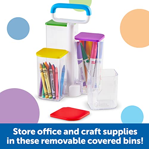 Learning Resources Create-a-Space See-Thru Storage Caddy