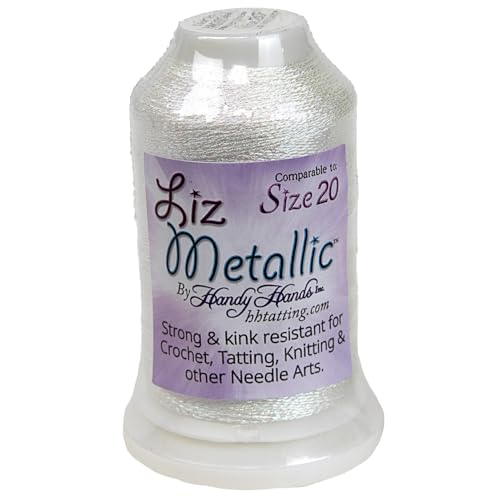 Liz Metallic Size 20 Cone: Iridescent Snow, HM20344