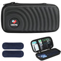 CDBXPRG Insulin Cooler Travel Case, 2 Ice Pack TSA Approved Black - color: Black