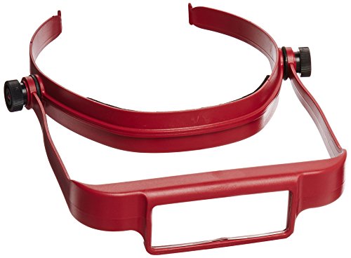 Donegan OSC OptiSIGHT Binocular Magnifying Visor, Red - size: Red Color