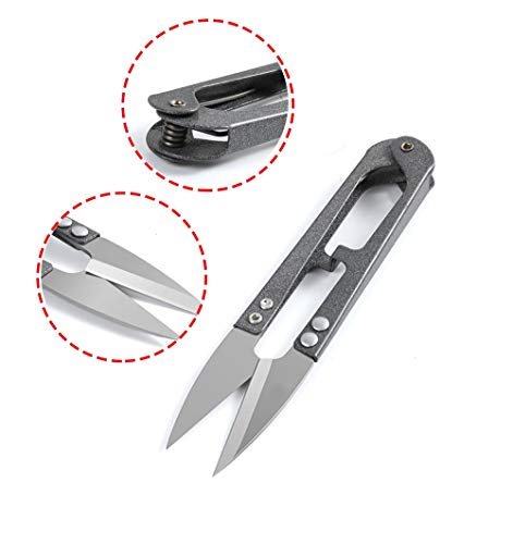 3 Pcs Thread Clippers Sewing Scissors 4.2 Inch Cutter Mini Snip Trimming Nipper Handheld Snippers Embroidery Clippers Sewing Scissors for Stitch Art Craft Project Tailor DIY Supplies