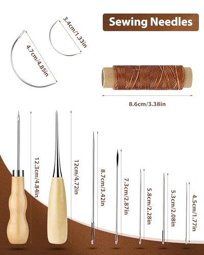 Leather Working Tools for Beginners: Professional Leather Tools with Punch