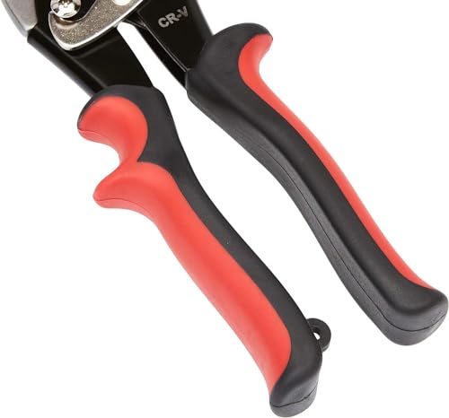 Amazon Basics Aviation Snip Set for Metal Cutting with Comfort Grips, Left, Right and Straight Cut, 3-Piece Set (Left, Right, Straight) (Pack of 10) - size: 3-Piece Set (Left, Right, Straight) (Pack of 10)