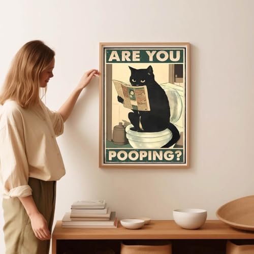 Black Cat Stamped Cross Stitch Kits for Adults - Embroidery Kits for Beginners Adults,11 CT Patterns Dimensions Counted Cross Stitch Kits for Adults Arts Craft 12x16 inch - color: Cross stitch-24