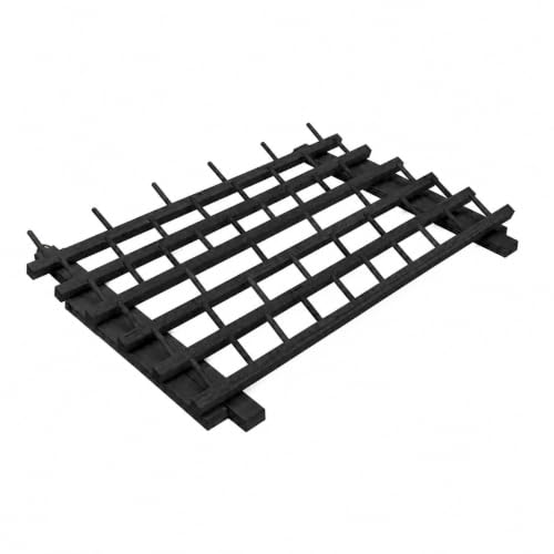 Mandala Crafts 60 Spool Black Thread Rack Sewing Embroidery Thread Holders - color: Black