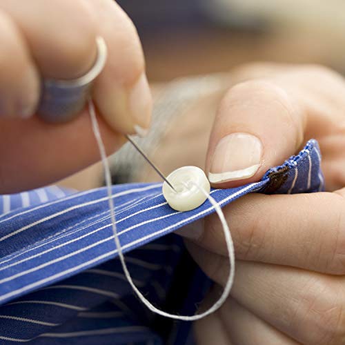 20 pcs. Large Eye Hand Sewing Needles - 1.5 inch Long in Needle Storage Tube with Needle Threader