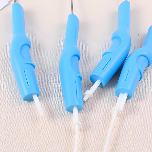 3Pcs Elderly People Automatic Sewing Machine Needle Threader Line Inserter Tool,Sewing Machine Needle Threader, for Hand Sewing Blue One Size,Needle Threader,Sewing Threaders,Sewing Tools