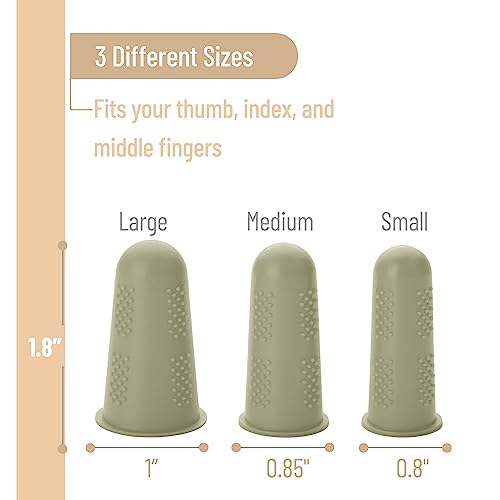 Mr. Pen- Hot Glue Gun Finger Protectors, 24 pcs - color: Vintage, size: 24 pcs