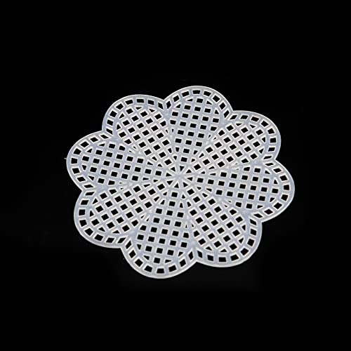 MY MIRONEY 10Pcs Mesh Plastic Canvas Kits, Flower Shape - style: Flower