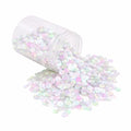 Mandala Crafts 6mm Flat Round AB Iridescent Sequins for Sewing Embroidery - color: AB Iridescent, size: 6mm Flat Sequins