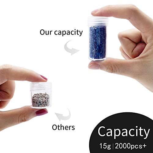 ZORETCO Diamond Art Storage with 60 Containers, Diamond Art Kits for Adults - color: Butterfly, size: 120 Jars