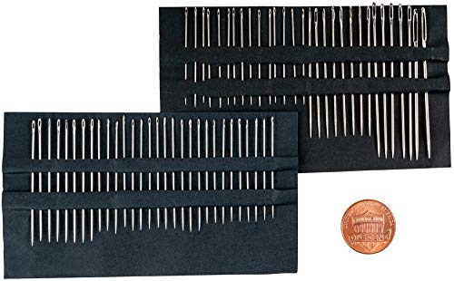 SINGER 07380 Assorted Hand Needles - Betweens, Chenille, Darners, Embroidery, Tapestry & Sharps, 60-Count,
