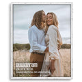 Rustic White 24x30 Frame - Single Frame, 24 x 30 Poster Frame for Artwork, Puzzles, Photos and Movie Posters Picture Frames - size: 24" x 30"