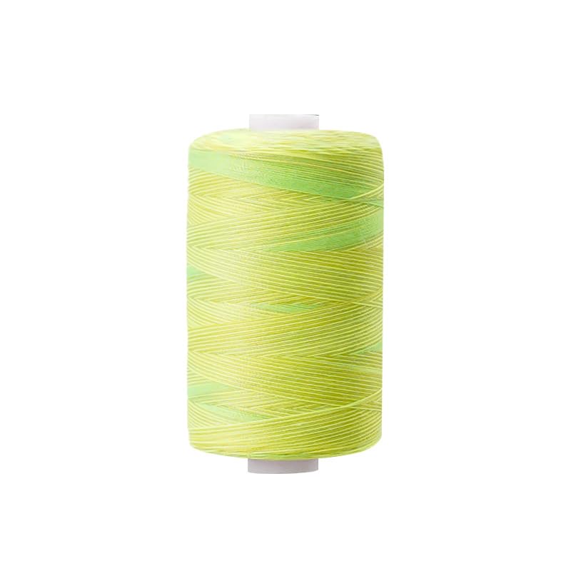 1000 Yard Multicolor Gradient Sewing Thread Colorful Embroidery Thread DIY Craft Spools Garment Accessory - style: #18