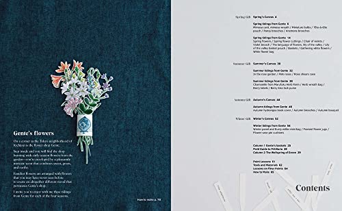 Seasonal Flower Embroidery: A Year of Stitching Wild Blooms and Botanicals