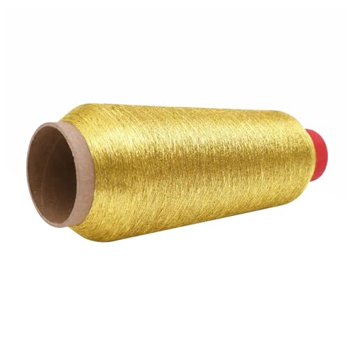 Mandala Crafts Metallic Antique Gold Embroidery Floss for Sewing, 3281 YD - color: Antique Gold, size: 3000M 3281 Yard