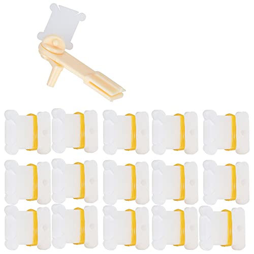 Embroidery Floss Organizer Set with Plastic Bobbin Winding Board for Cross Stitch, Sewing, Needlework, Quilting, DIY Crafts