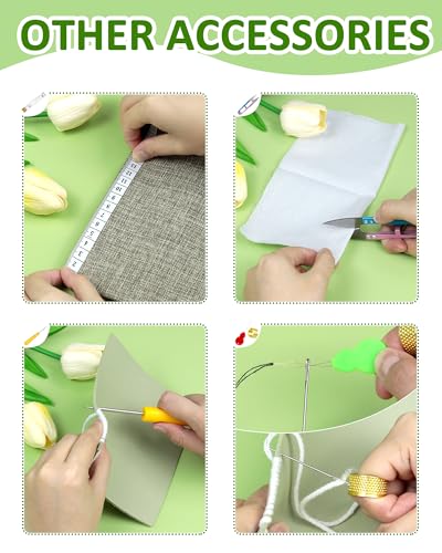 FIVEIZERO Seam Rippers for Sewing – 2 Big and 2 Small Stitch Remover Tools, Thread Ripper, Embroidery Removal Tool, with Needle Threaders, Thimbles, Tape Measure, Tailors Awl and Thread Snips - size: Upgraded Version