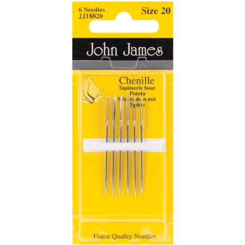 Chenille Hand Needles-Size 20 6/Pkg