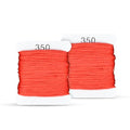 Embroidery Floss Kit and Refills - Cotton Threads - DMC Color Coding for Cross Stitch, String Crafts, Friendship Bracelets - color: 350 Crimson