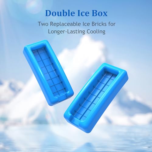 SHBC Premium Insulin Pen Cooler Travel Case, Medication Insulation Solution with 2 TSA Approved Replaceable Ice Bricks, Diabetes Storage Gifts for Men Women for Holidays, Birthdays. - color: Orange