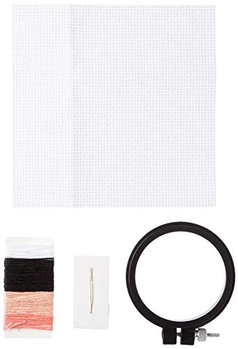 Dimensions Disney Mickey Mouse Counted Cross Stitch Kit for Beginners, 11 Count White Aida, 3''D