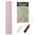 UPTTHOW Signature Punching Tools for Bookbinding for DIY Notebook, Journals - color: Pink