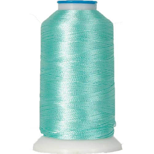ThreadArt Polyester Machine Embroidery Thread, 1000M 40wt, Sea Mist 366 - color: Sea Mist