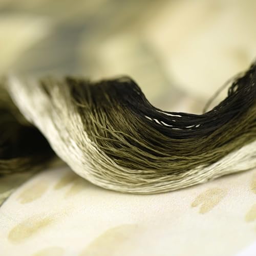 Natural 100% Mulberry Handmade Embroidery Silk Thread Silk Floss (67) - color: 67