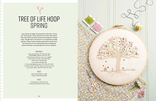 Blackwork Embroidery in Colour: A colourful modern twist on a traditional technique