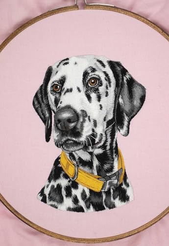 Pet Portrait Embroidery: Lovingly Stitch Your Dog or Cat; A Modern Guide to Thread Painting