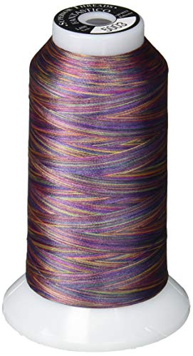 Superior Threads Fantastico 2-Ply 40-Weight High Strength Polyester Embroidery Quilting Sewing Thread - 2,000 Yard Cone (#5003 Magic Carpet) - color: Magic Carpet
