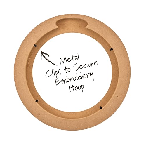 Bucilla, Embroidery Hoop Circle Frame, Fits 8" Embroidery Hoop - size: 8", style: Circle