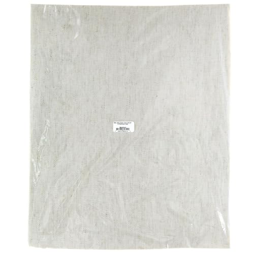 Essentials By Leisure Arts Aida Cloth, 14 Count, Light Oatmeal, 12pc, Cross Stitch Fabric, Embroidery Fabric, Cross Stitch Supplies for Crafting, Stitching, and Sewing Projects 15x18 - color: Lt Oatmeal 12pc