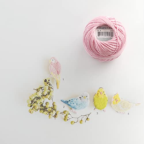 Rhapsody Pearl Cotton Thread Size 8 Crochet Thread Perle 12 Balls Set Hand Knitting, Embroidery, Sashiko, Cross-Stitch, Sewing, Needlepoint, DIY, Quilting (Set Party Punch) - color: SET Party Punch