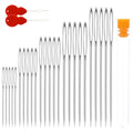 Large Eye Sewing Needles, Stainless Steel Embroidery Needles, 25 Pcs